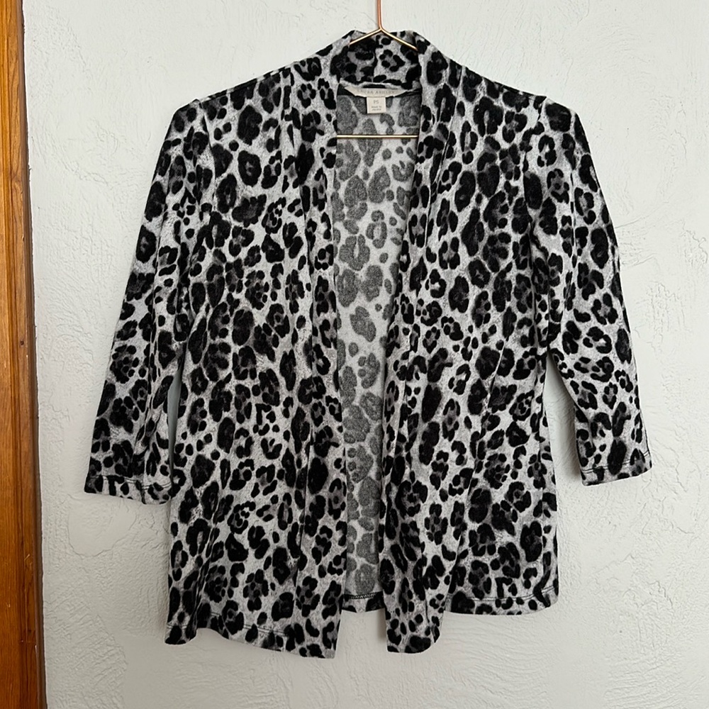 Laura Ashley Women’s cheetah cardigan